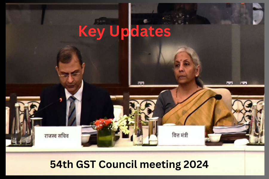 GST council Meeting