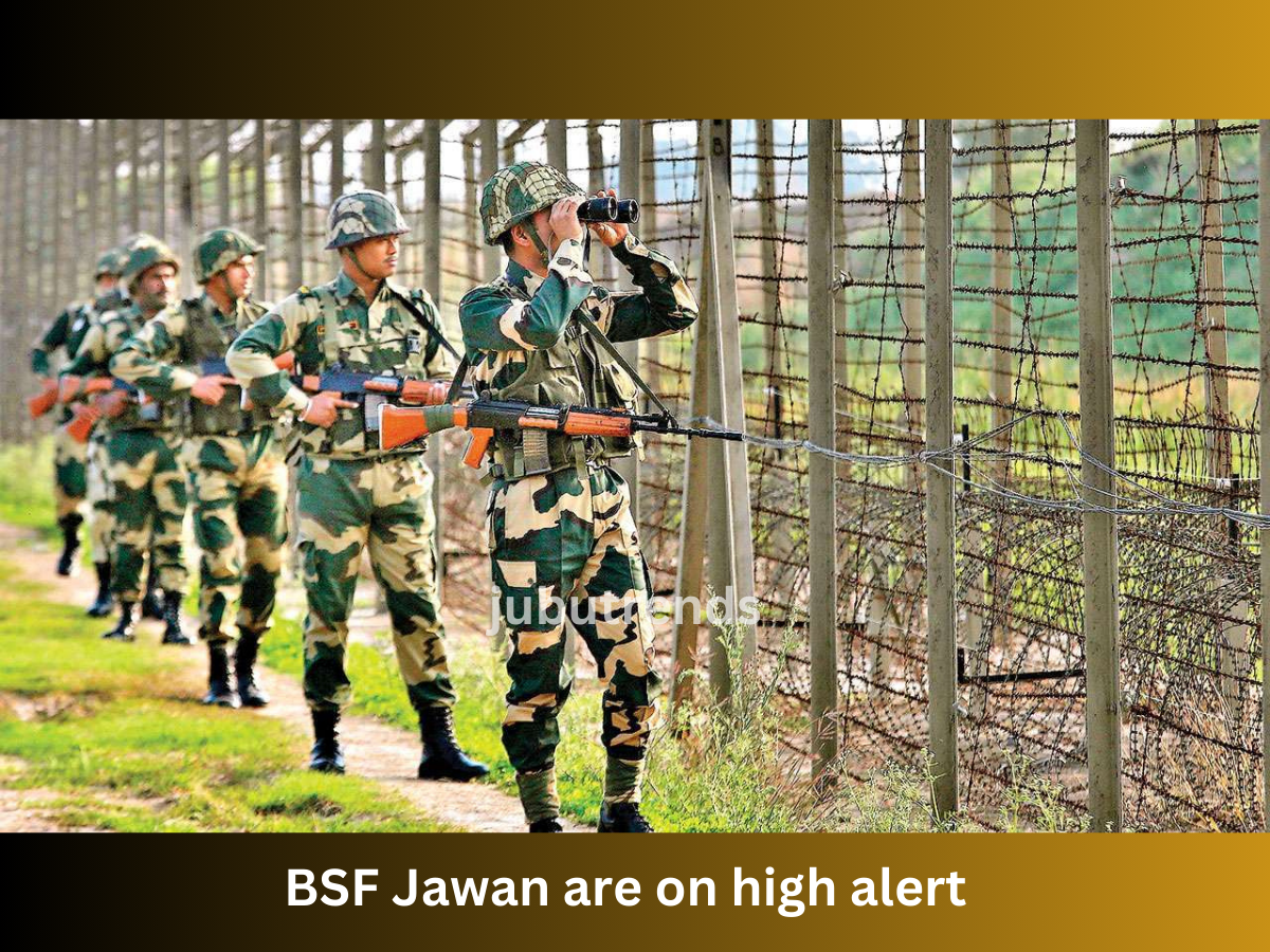 BSF Jawan are on high alert