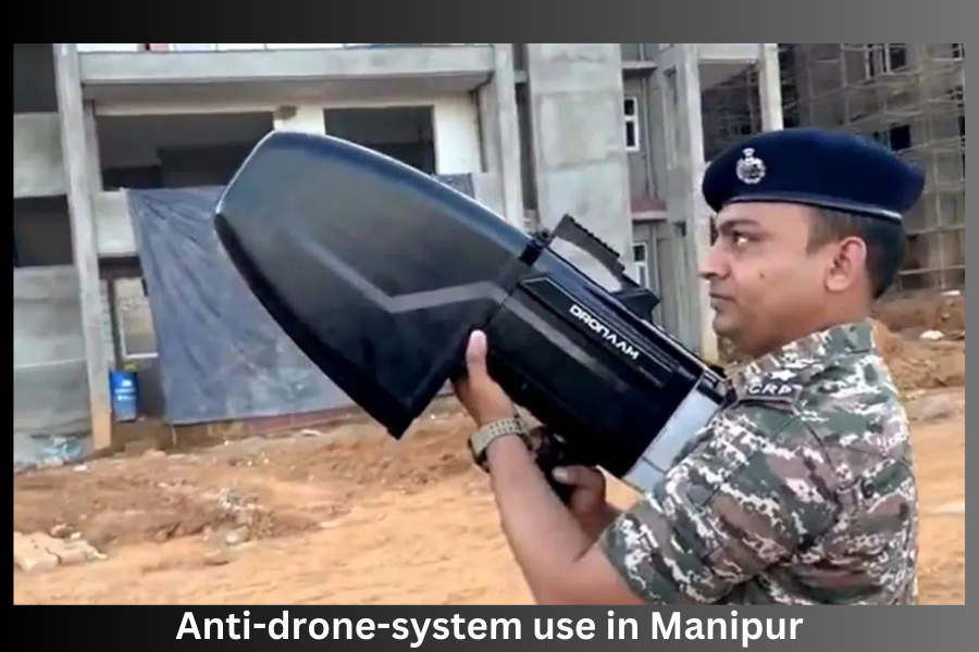 Anti-Drone System use in Manipur